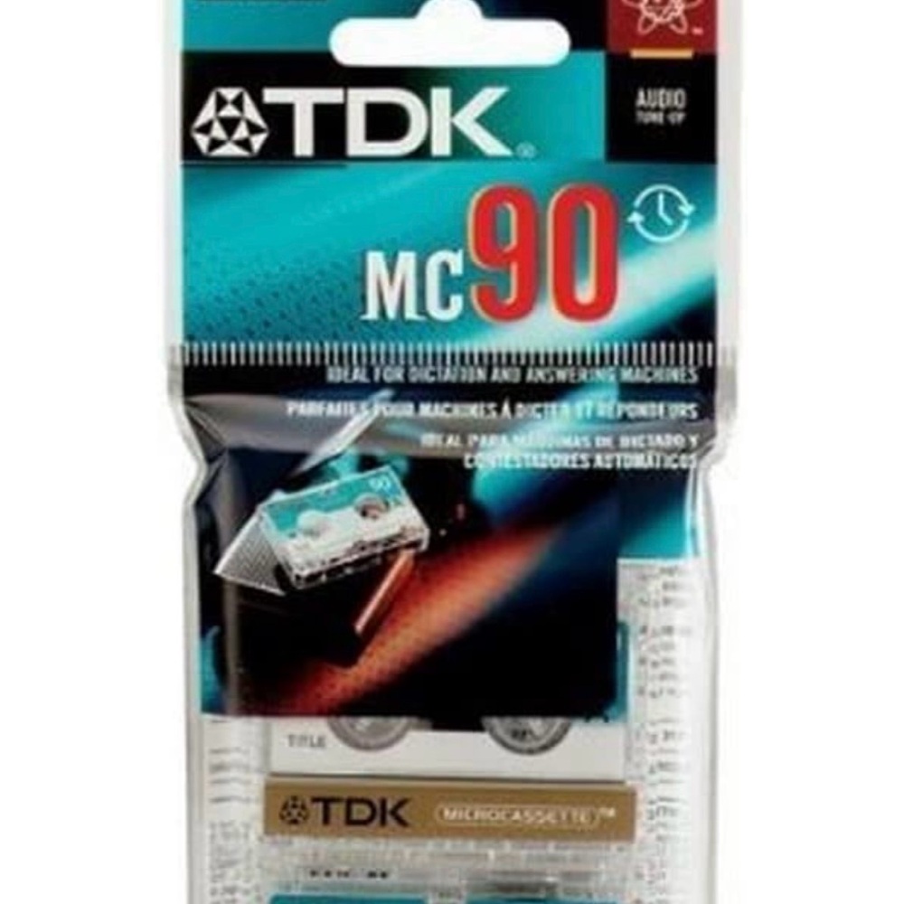 TDK MC90 Microcassette
